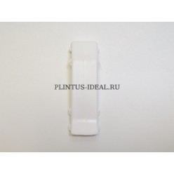 Плинтус напольный Идеал Комфорт Белый 001 К55 2,5м